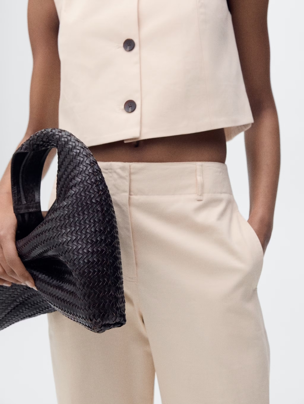 MANGO Vest/pants Set - Picture 6 of 7